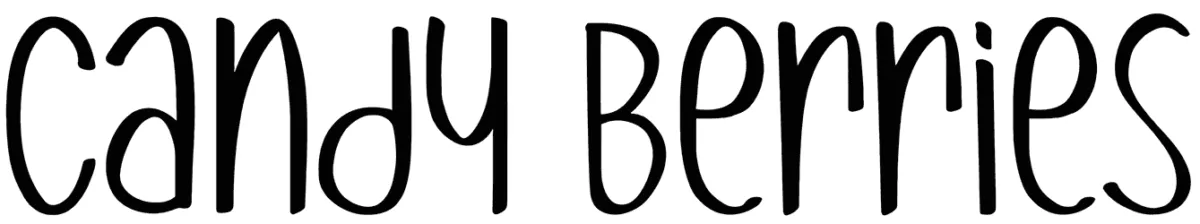 Candy Berries Font 1