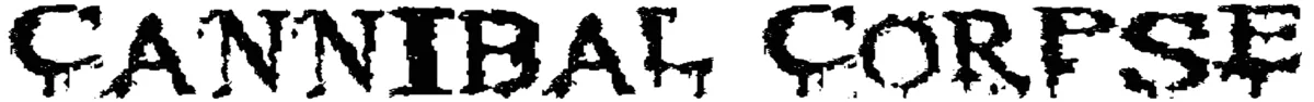 Cannibal Corpse Font 1