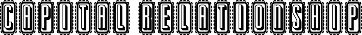 Capital Relationship Font 1