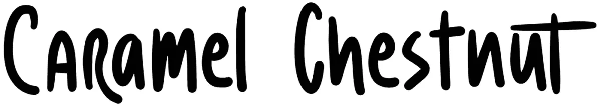 Caramel Chestnut Font 1