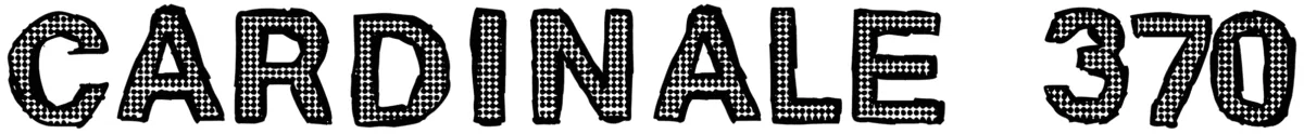 Cardinale 370 Font 1