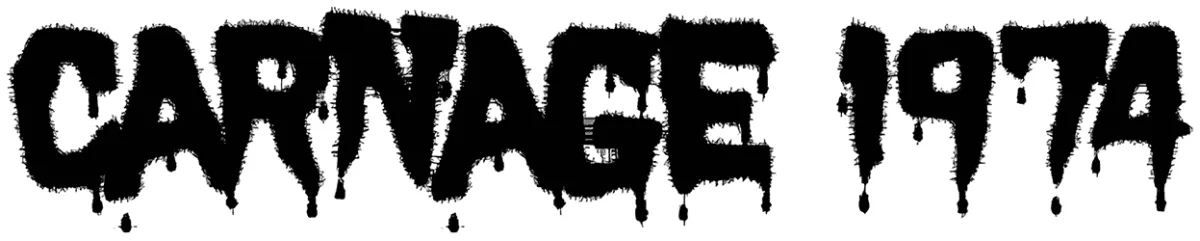 Carnage 1974 Font 1