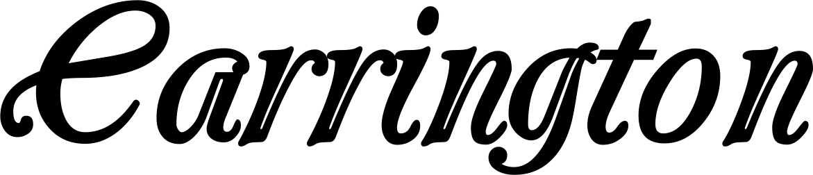 Carrington Font 1