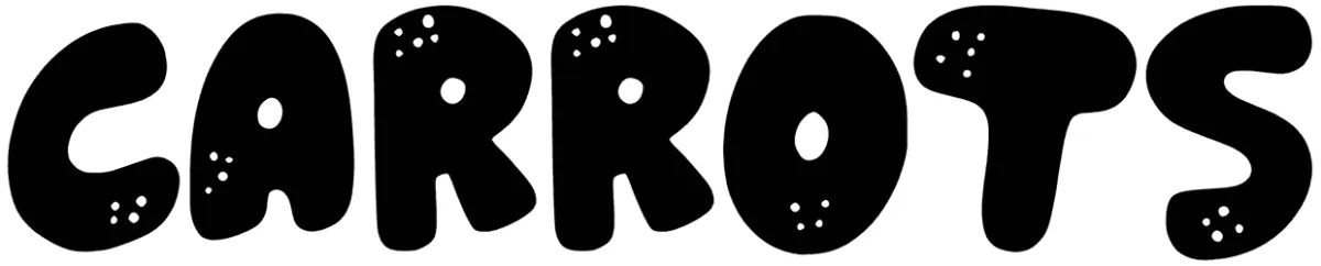 Carrots Font 1