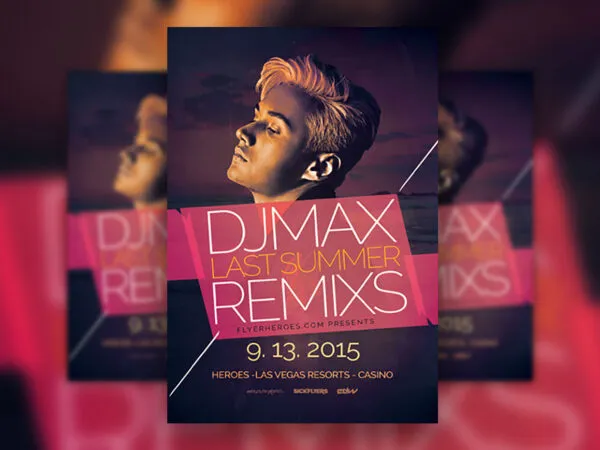 Casino and Nightclub Events Flyer Template 1