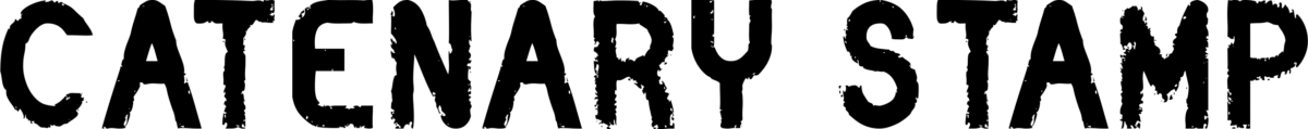 Catenary Stamp Font 1