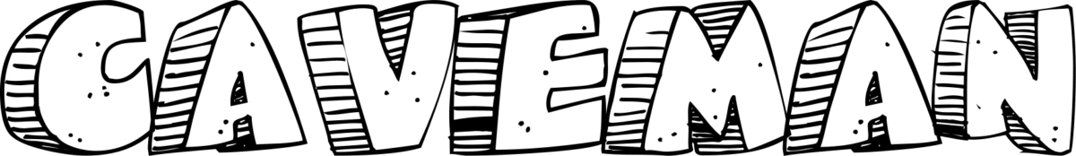 Caveman Font 1