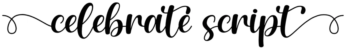 Celebrate Script Font 1