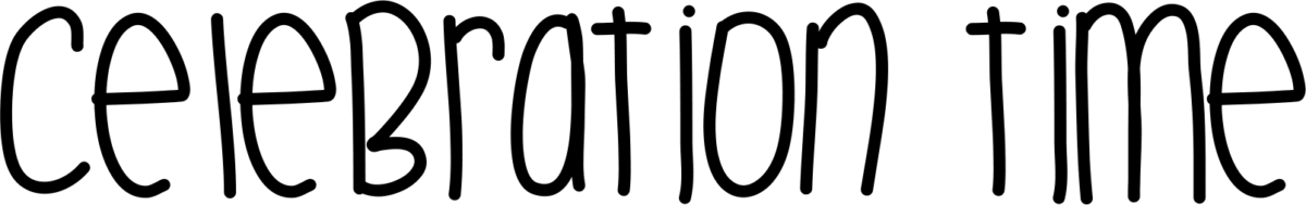 Celebration Time Font 1