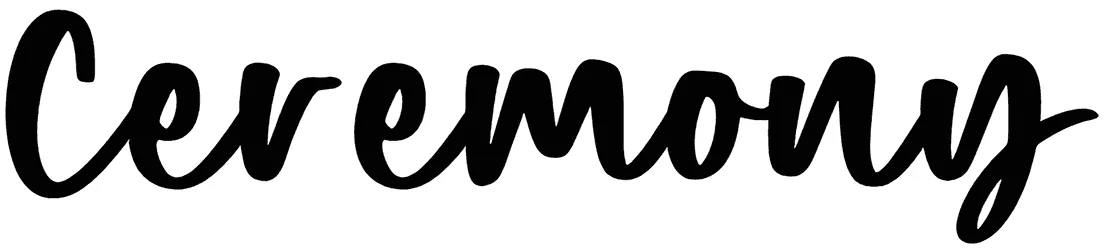 Ceremony Font 1