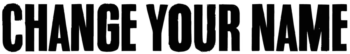 Change Your Name Font 1