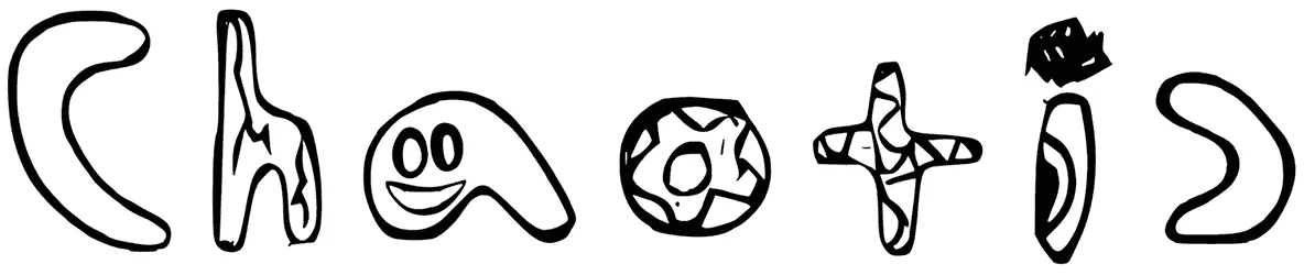 Chaotic Font 1