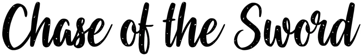 Chase of the Sword Font 1