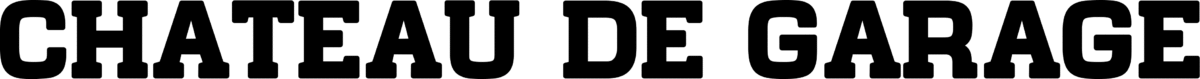 Chateau de Garage Font 1