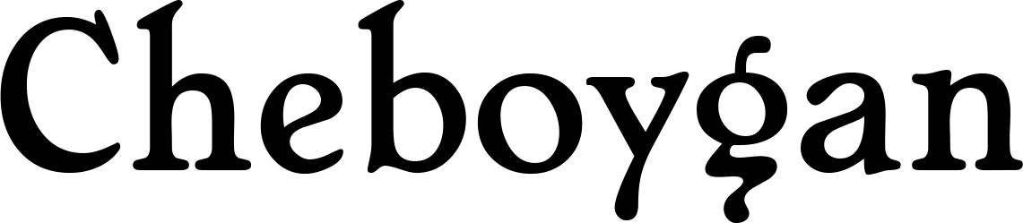 Cheboygan Font 1