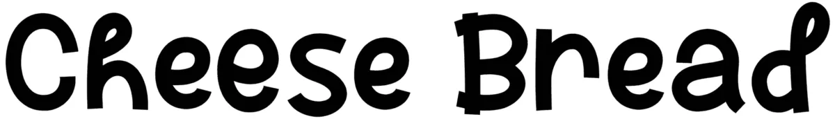 Cheese Bread Font 1