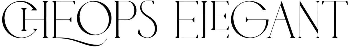 Cheops Elegant Font 1