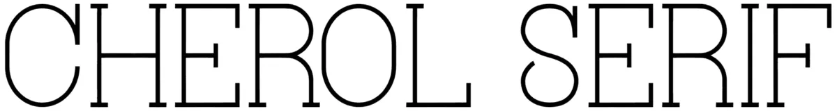 Cherol Serif Font 1