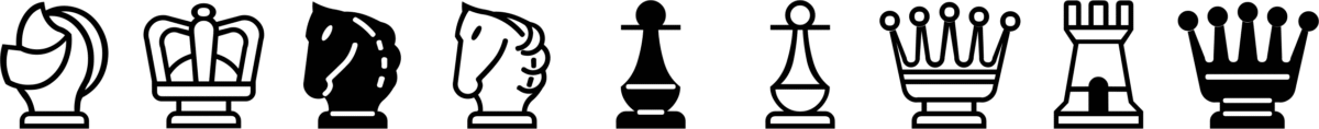 Chess Mediaeval Font 1