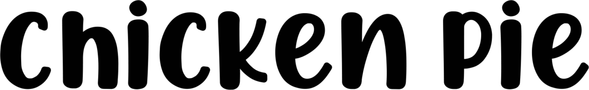 Chicken Pie Font 1