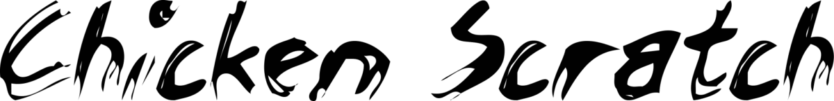 Chicken Scratch AOE Font 1