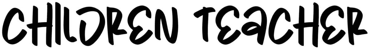 Children Teacher Font 1
