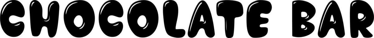 Chocolate Bar Font 1
