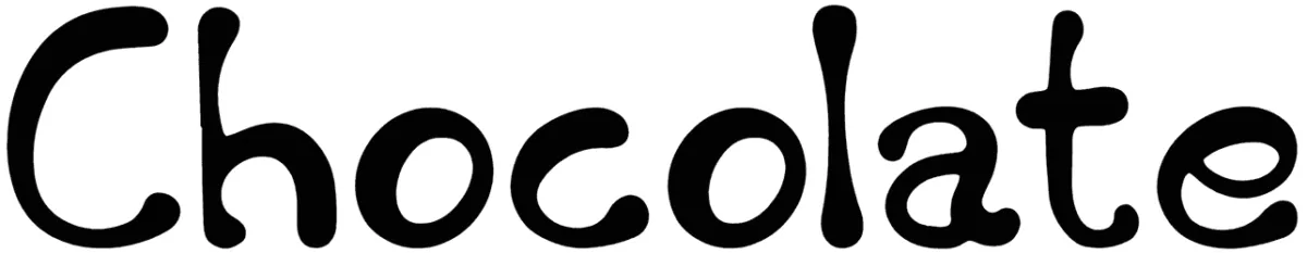 Chocolate Font 1