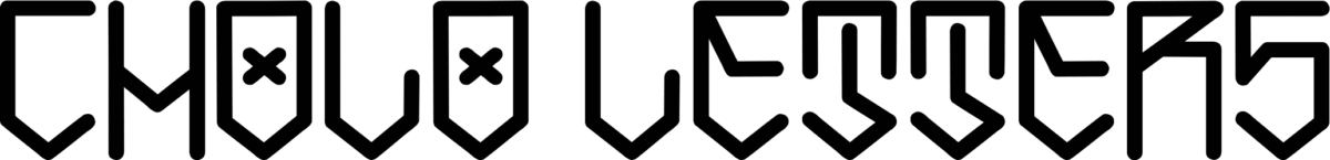 Cholo Letters Font 1