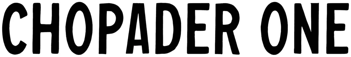 Chopader One Font 1