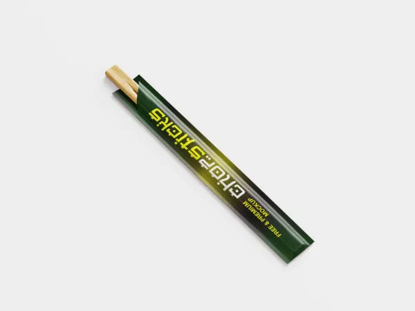 Chopsticks Packaging Mockup 1