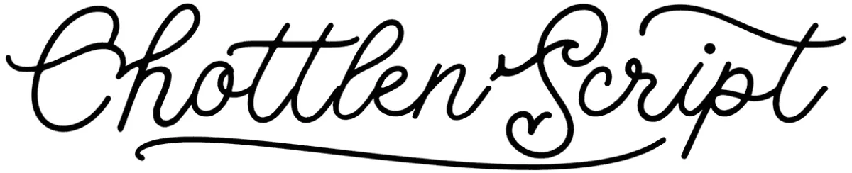 Chottlen Script Font 1