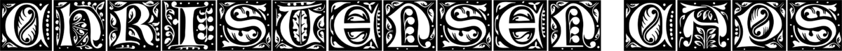 Christensen Caps Font 1