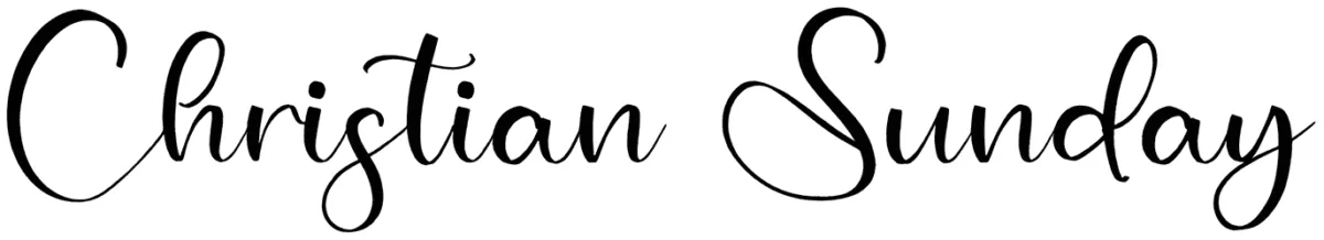 Christian Sunday Font 1