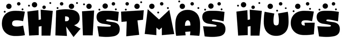 Christmas Hugs Font 1