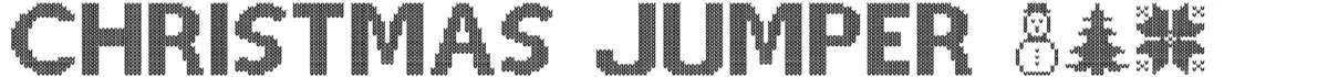 Christmas Jumper Font 1