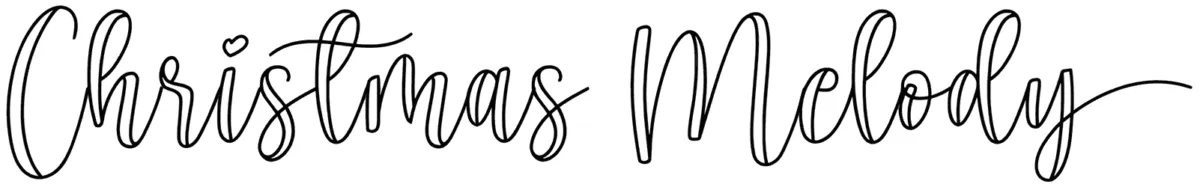 Christmas Melody Font 1