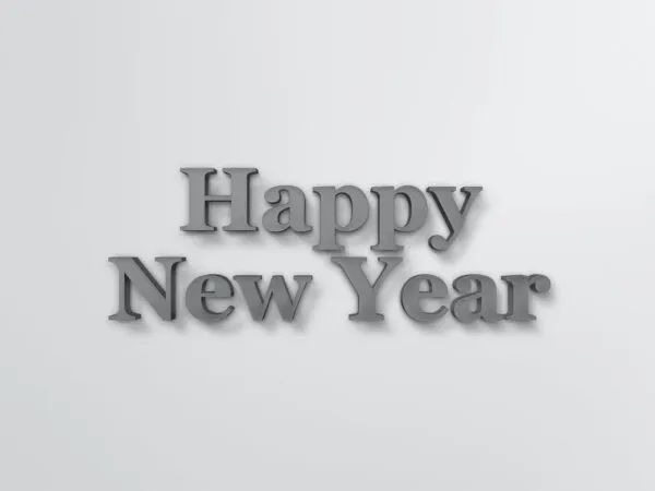 Christmas Mockup Scene with a New Year Text 1