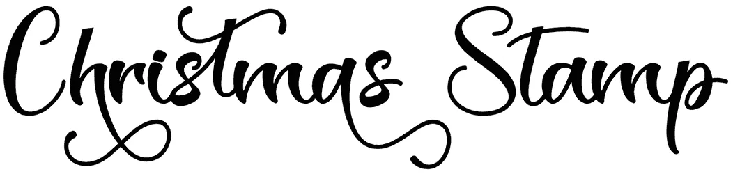 Christmas Stamp Font 1