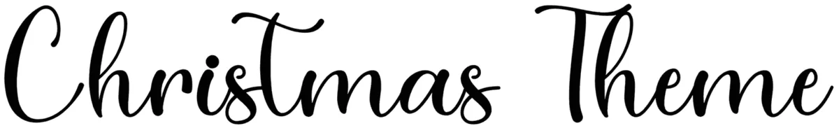 Christmas Theme Font 1