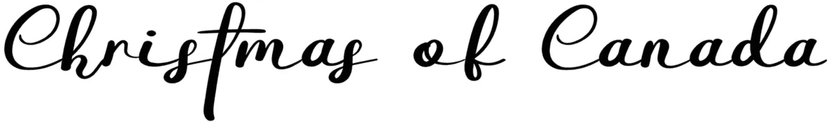 Christmas of Canada Font 1
