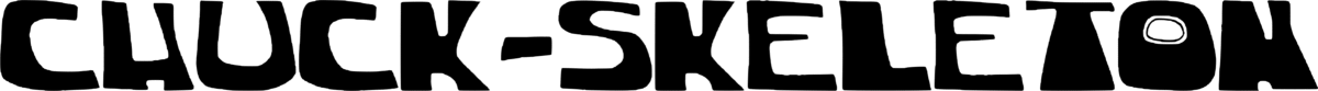 Chuck Skeleton Font 1