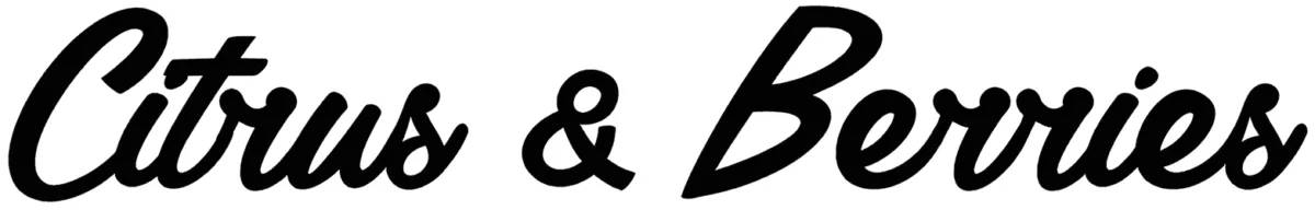 Citrus Berries Font 1