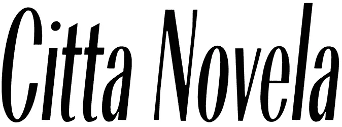 Citta Novela Font 1