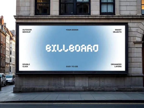 City Billboard Mockup 1