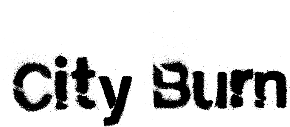 City Burn Font 1