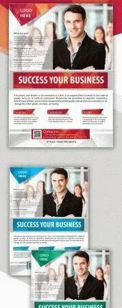 Classic A4 Business Flyer Template 1