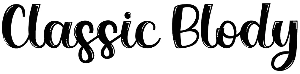 Classic Blody Font 1