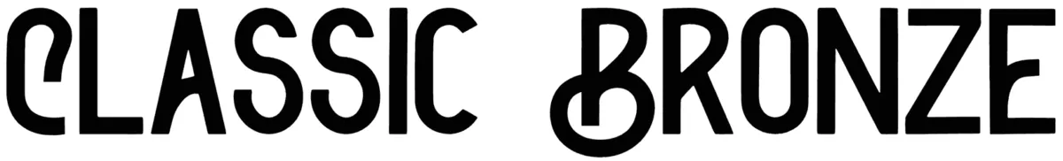 Classic Bronze Font 1