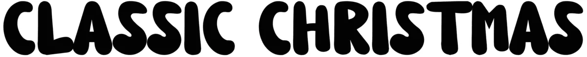 Classic Christmas Font 1